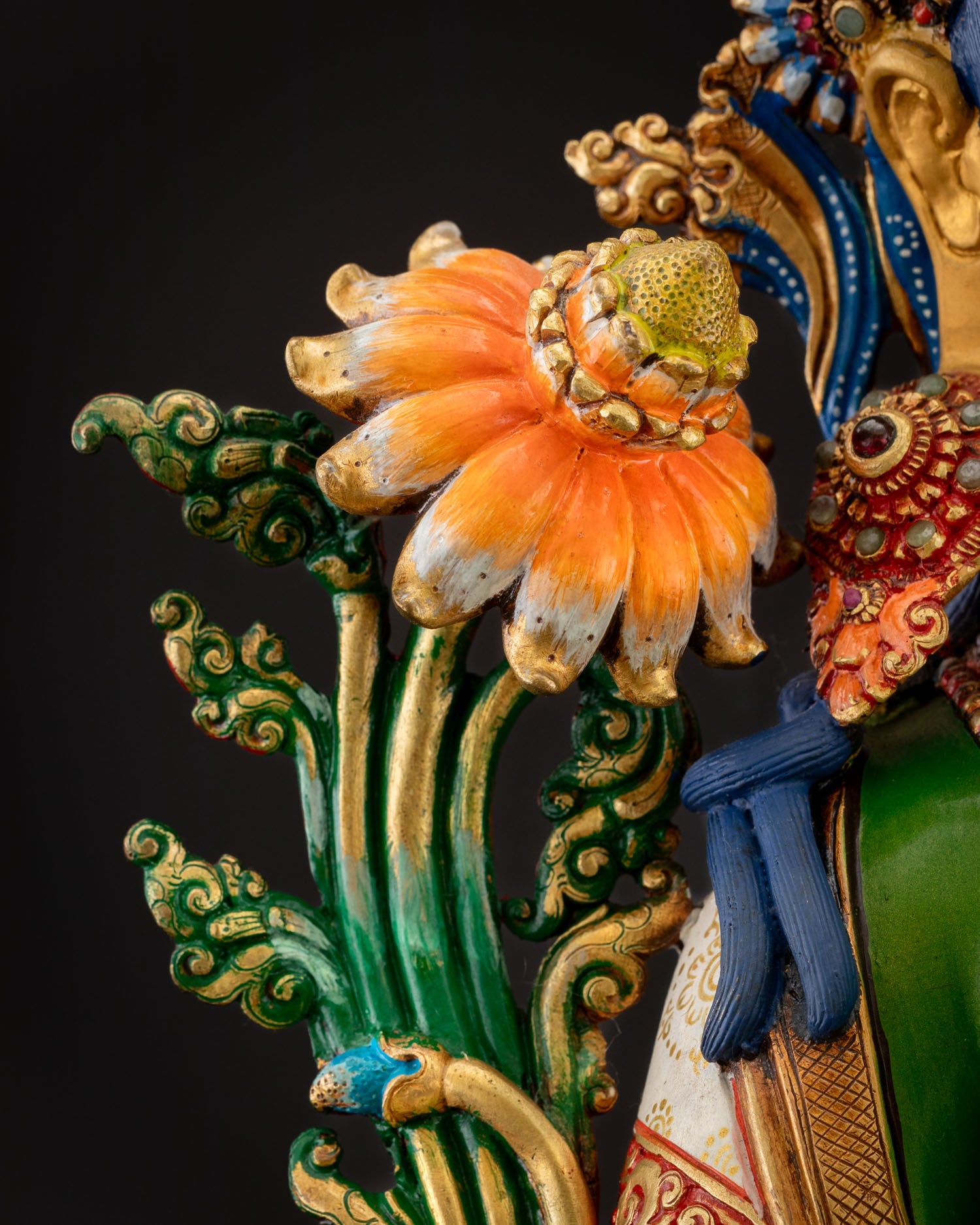 Swift-Acting Green Tara Statue | Perfect for Spiritual Practices