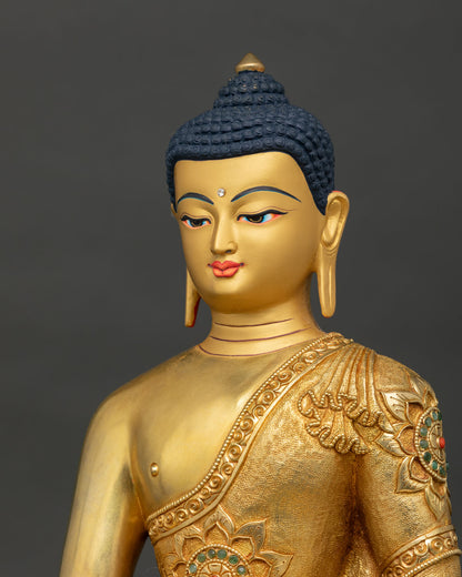 Buddha Shakyamuni Statue | Hand-Carved Buddhist Artwork