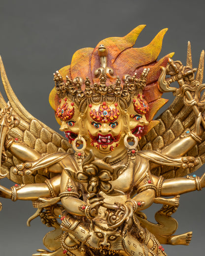 Hayagriva Sculpture | Himalayan Deity for Spiritual Clarity