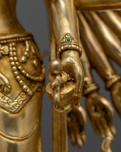 1000-Armed Chenrezig Statue | Vajrayana Bodhisattva of Compassion