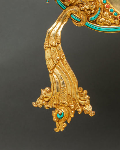 Royal Manjushri Statue | Bodhisattva of Wisdom Sculpture