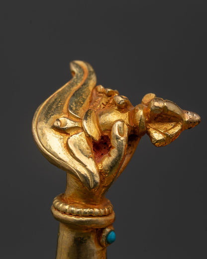 Troma Nagmo Statue – Tibetan Black Wrathful Mother