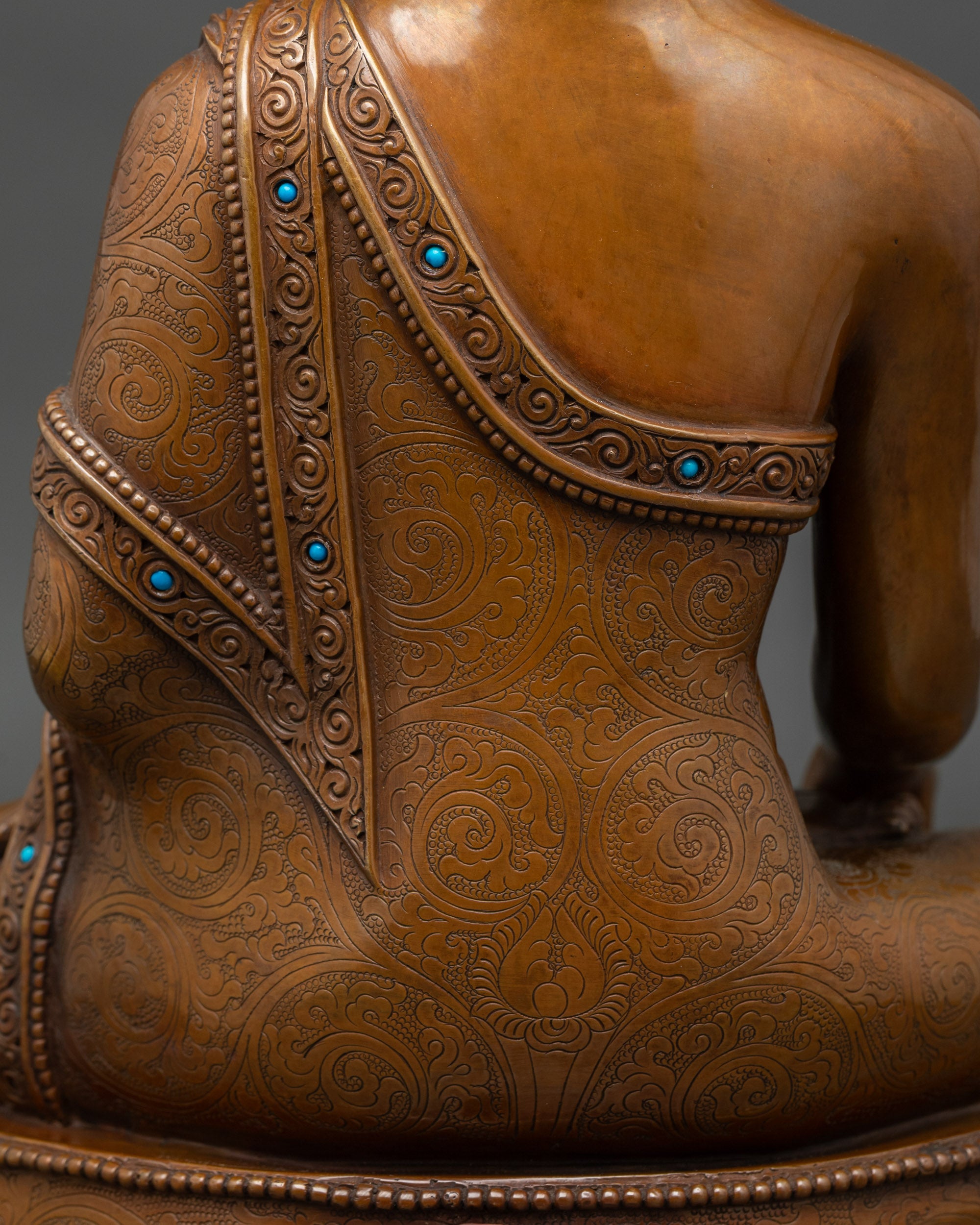 Ratnasambhava Buddha Statue | Handcrafted Tibetan Wealth Deity from Nepal