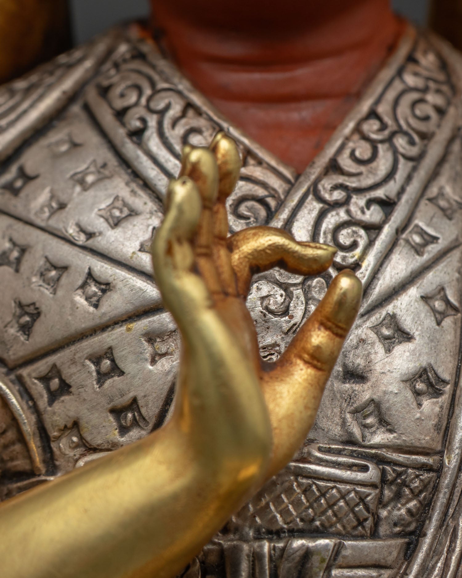 Tsongkhapa Statue Set – Tibetan Gelug Masters Figurine Collection