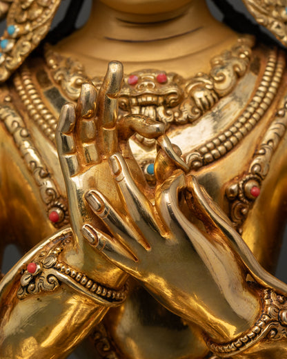 Manjushree Statue | Traditional Newari Craftsmanship