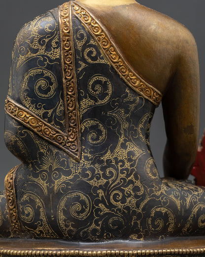 Nepalese Bhaisajyaguru – Copper Statue for Meditation or Altar