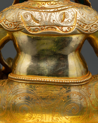 Buddhist Dzambhala Statue | Hand-Carved Lost-Wax Art