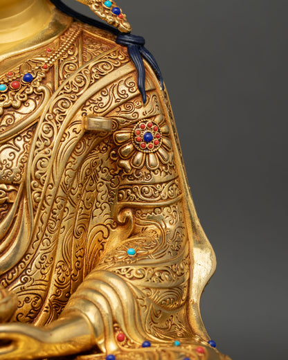 Guru Rinpoche Statue | Vajrayana Buddhist Art from Nepal
