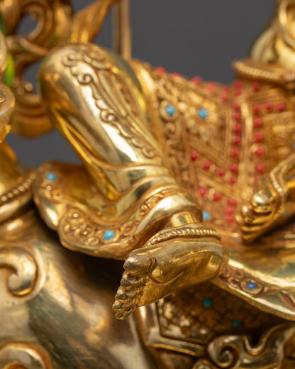 Simhanada Chenrezig | Lion-Roaring Avalokiteshvara Buddhist Sculpture