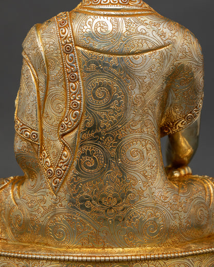 Handcrafted Shakyamuni Buddha Statue – Spiritual Home Decor