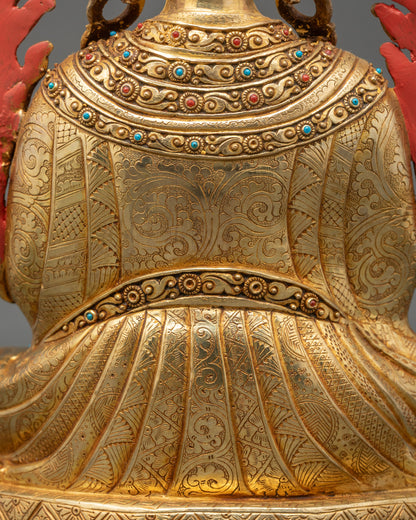 Exquisite Trisong Detsen Statue | Figurine for Spiritual Home Decor