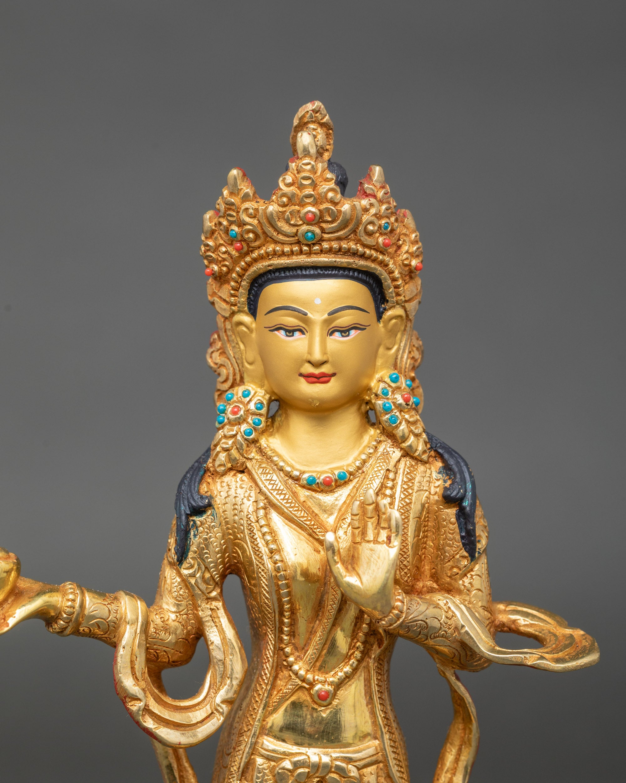Yeshe Tsogyal and Mandarava Statue – Tibetan Wisdom Goddesses