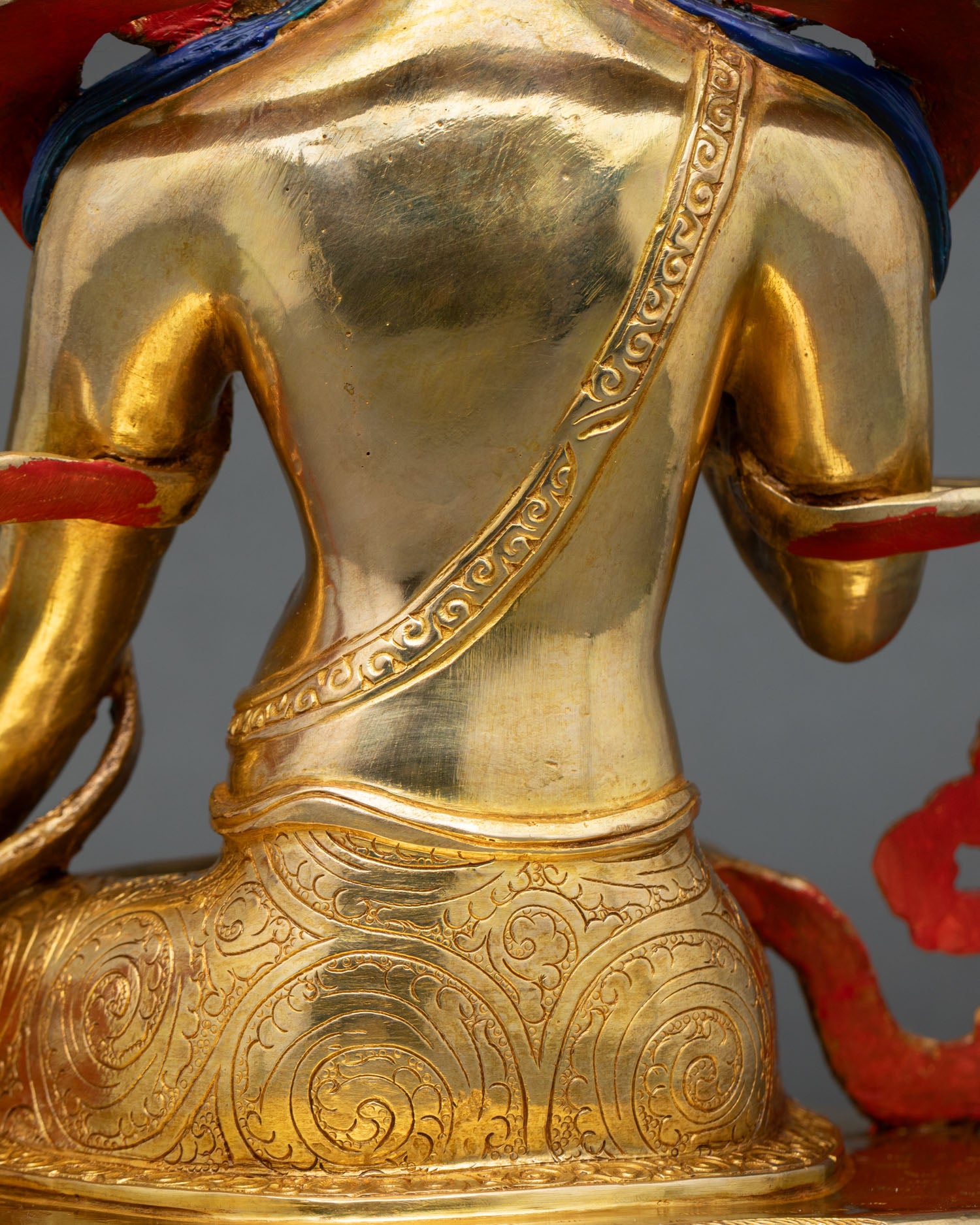 Handmade Tilopa Naropa Set | Buddhist Kagyu Master Sculpture