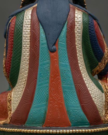 Exquisite Guru Rinpoche Statue for Daily Devotion | Lotus-Born Master
