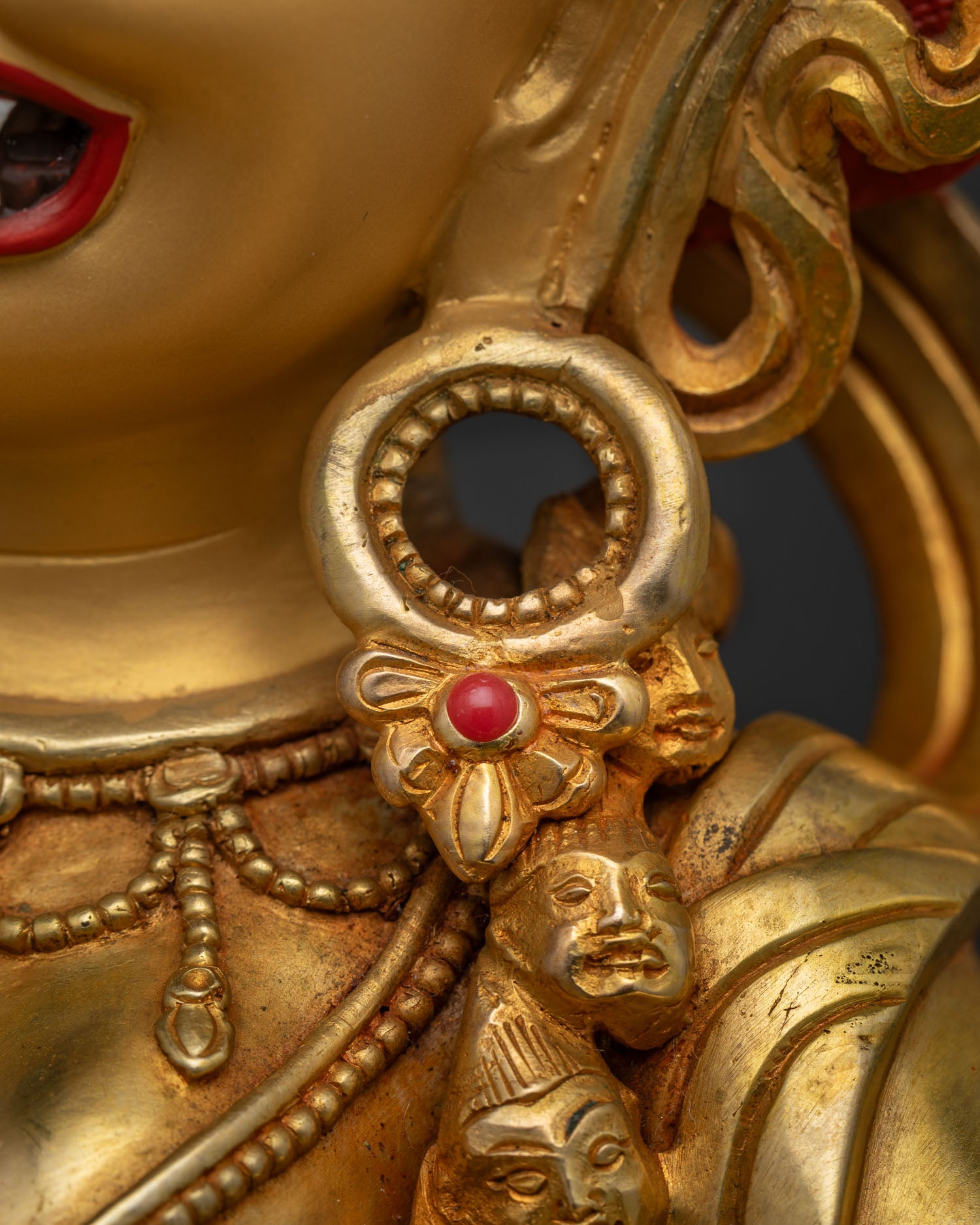 Rare Dorje Phagmo Statue | Collector-Grade Sculpture from Nepal