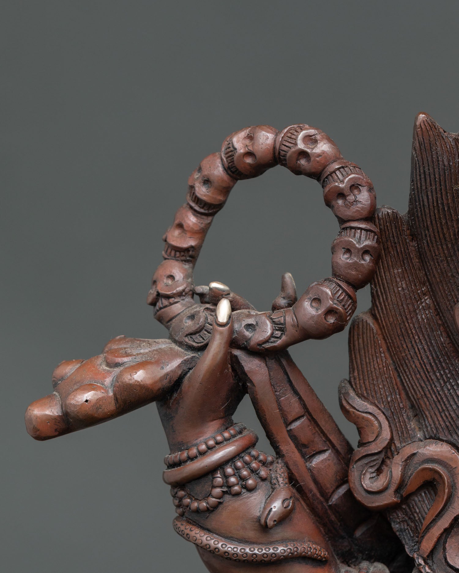 Six-Armed Mahakala Statue | Dharma Protector Deity Sculpture