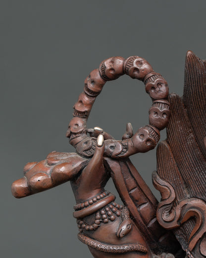 Six-Armed Mahakala Statue | Dharma Protector Deity Sculpture