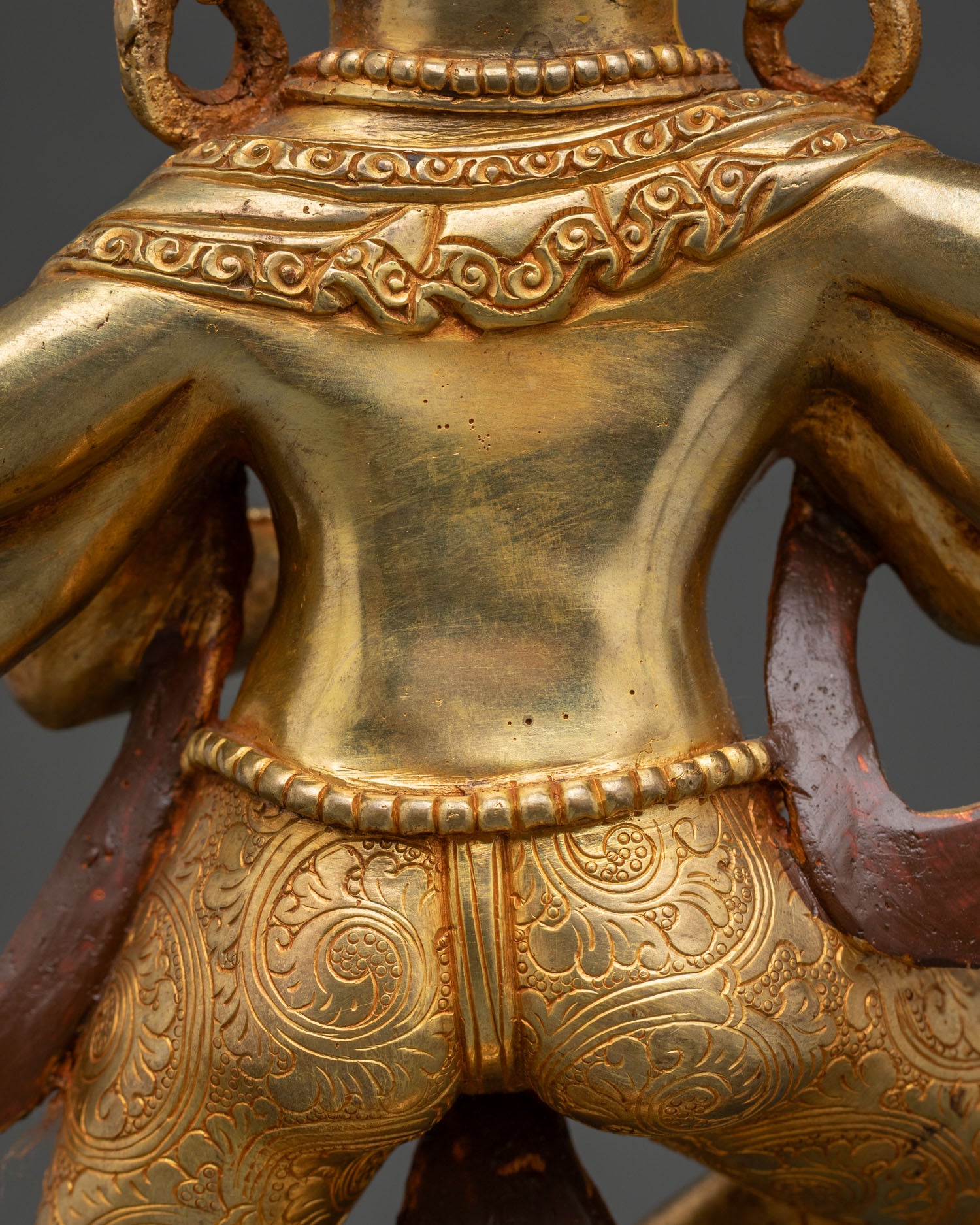 Six-Armed Ganesh Statue | Nepalese Art for Devotional Spaces