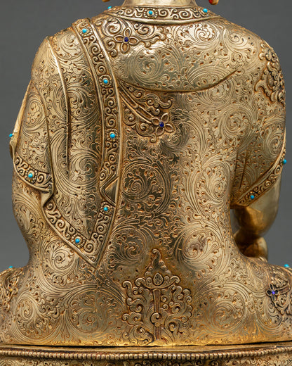 Historical Buddha Statue | Handmade Meditation Sculpture