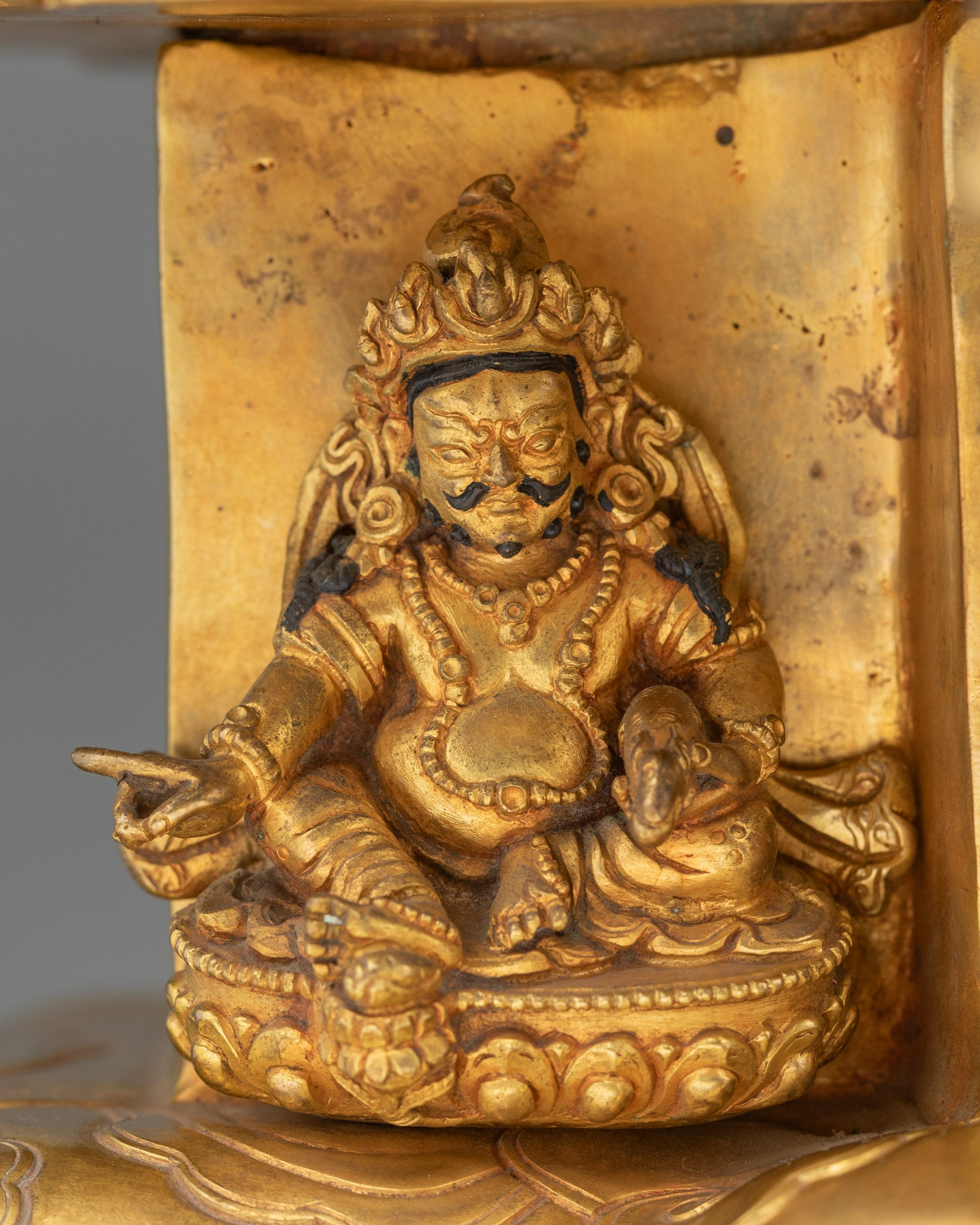 Green Tara Statue - Sacred Himalayan Goddess of Swift Protection