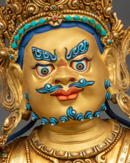 Tibetan Dzambhala Statue | God of Wealth for Prosperity