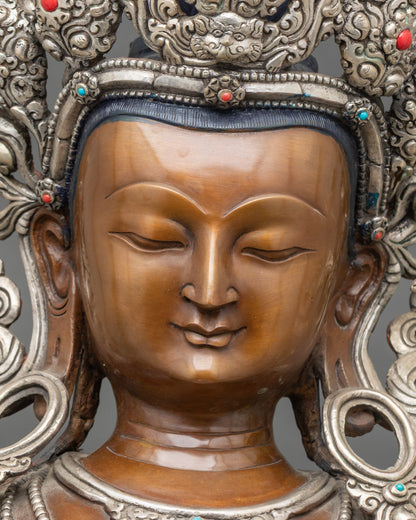 Bodhisattva Manjushri Statue - Symbol of Enlightened knowledge