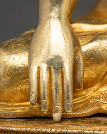 Buddha Shakyamuni Statue | Historical Sangye Meditation Figurine