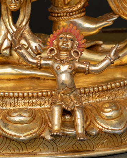 Shakya Mahakala Statue | Made in Nepal by Master Artisans