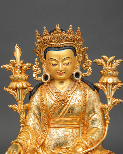 Guru Rinpoche Set Statue for Spiritual Clarity and Protection