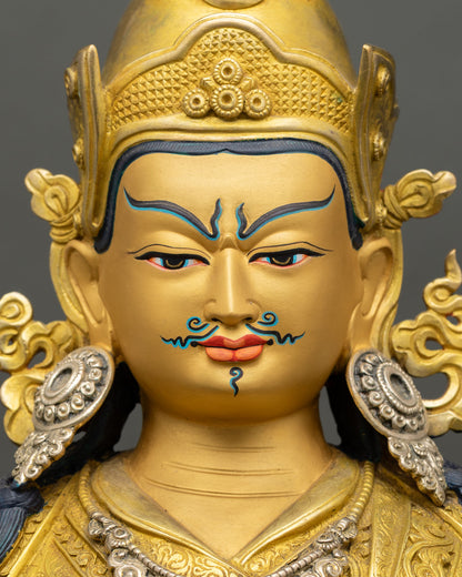 Guru Rinpoche Statue | Sacred Himalayan Art for Spiritual Space