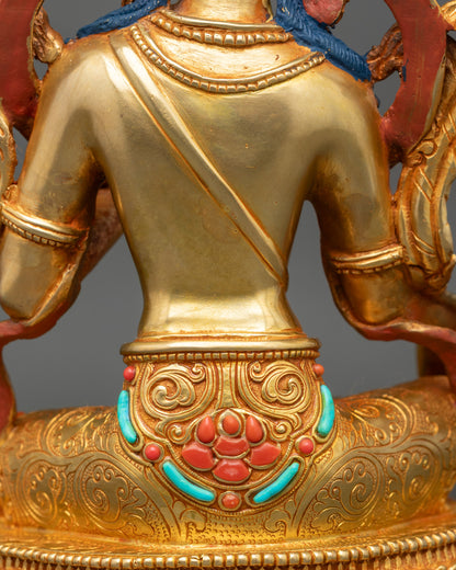 Green Tara Statue –  Female Buddha of Tibetan Buddhism