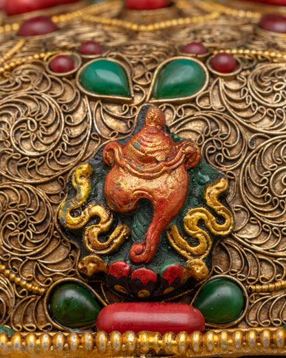 Kapala Skull Cup | Authentic Skull Offering Bowl from Nepal