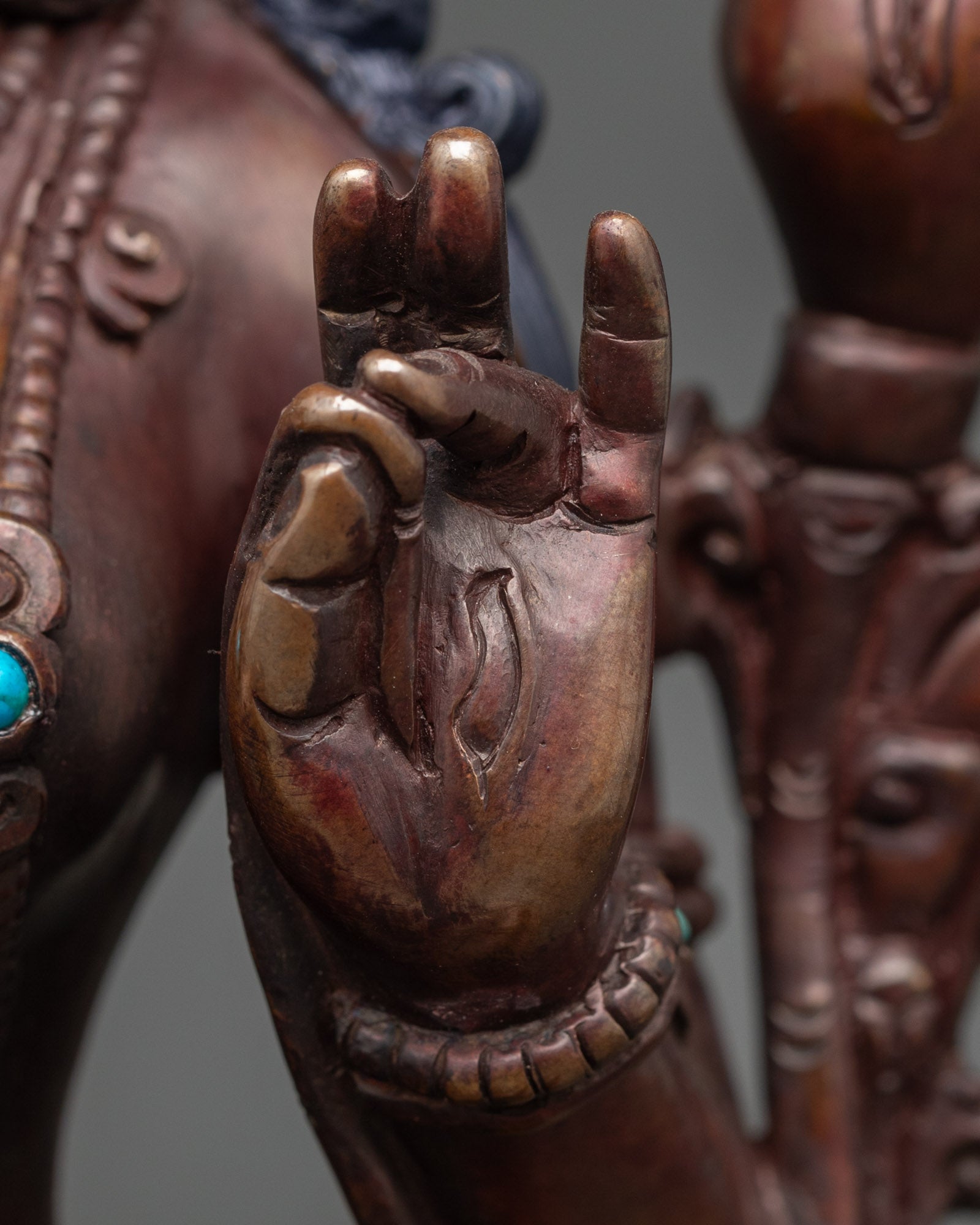 Oxidized White Tara Statue | Nepalese Goddess Artwork