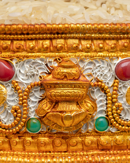 Sacred 8 Inch Mandala for Meditation | Tibetan Buddhist Home Decor