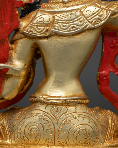 Wisdom Deity Manjushri Statue |  Buddhist Sculpture Nepal