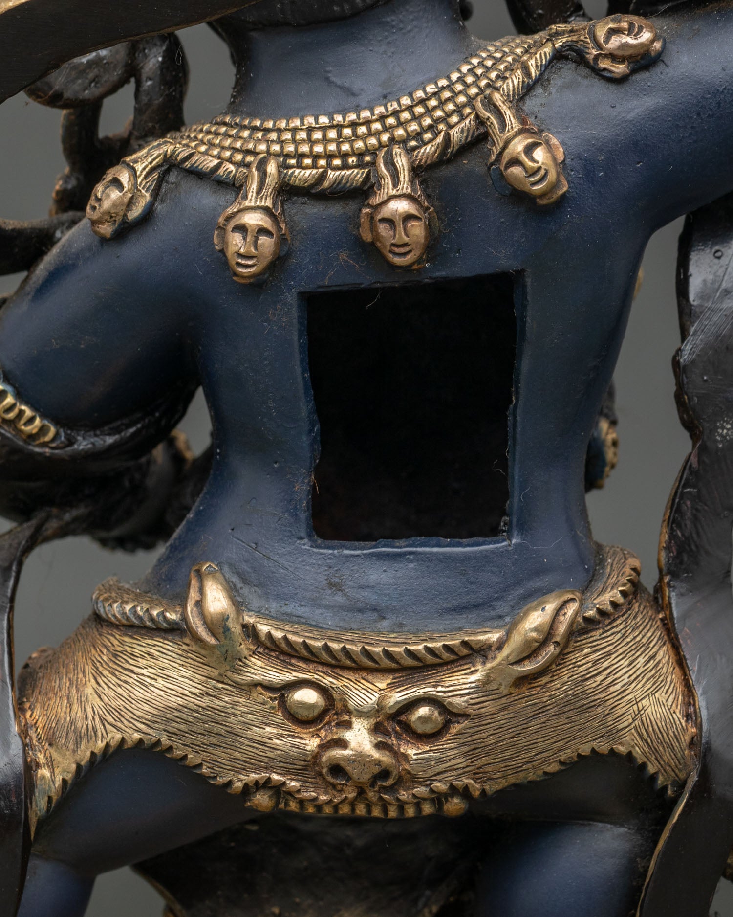 Black Manjushri Statue