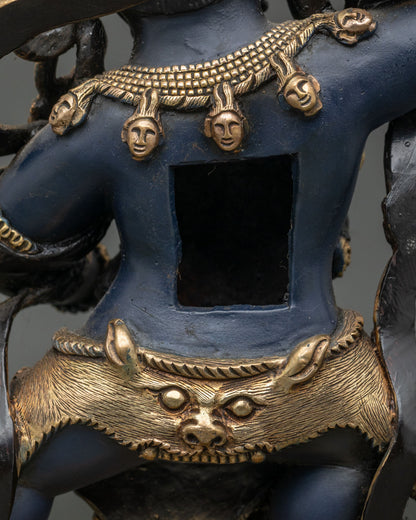 Black Manjushri Statue