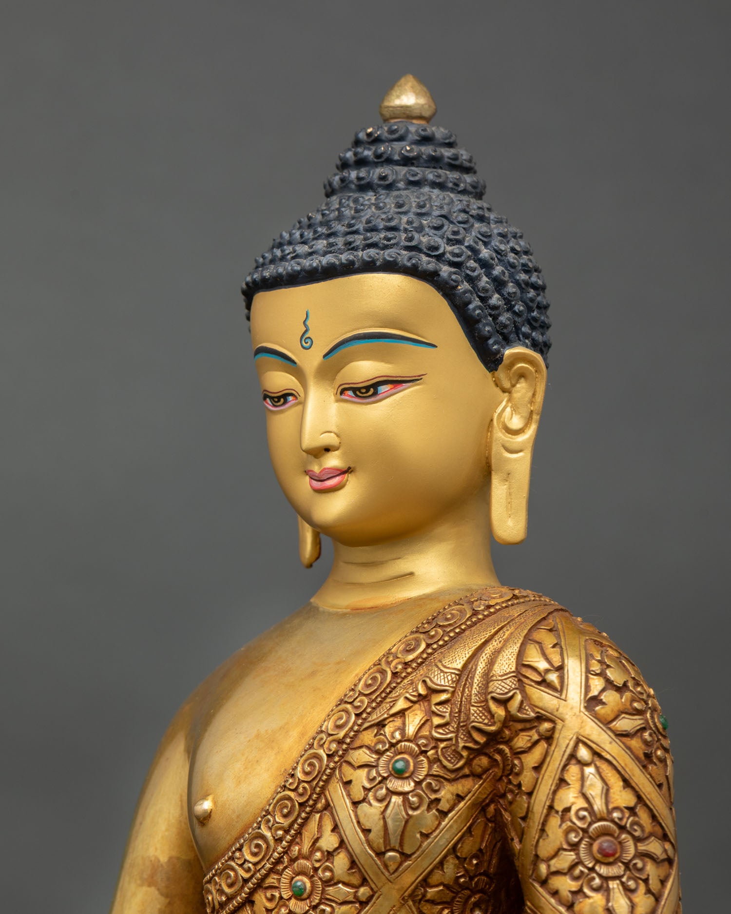 Amitabha Buddha Copper Sculpture | Buddha of Infinite Light