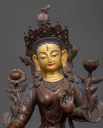 White Tara Statue