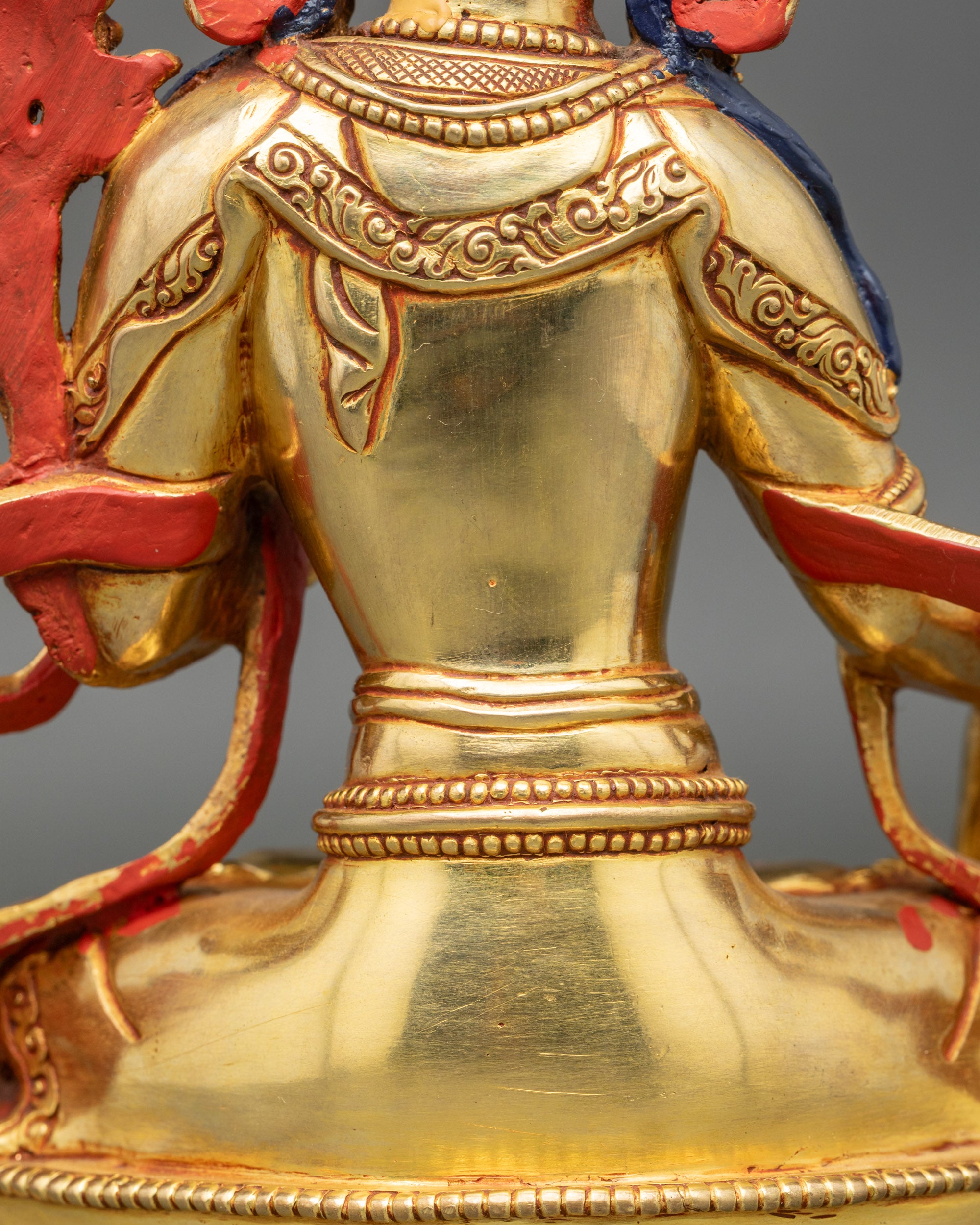 Tibetan White Tara Figurine | Spiritual Protection & Altar Decor