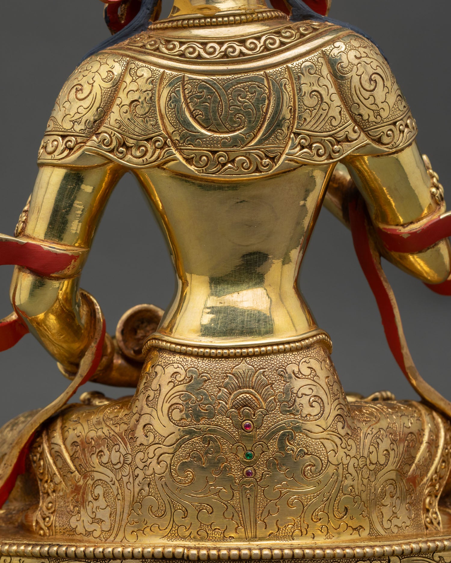 Vajrasattva Statue | 24K Gold Fire-Gilded Copper Artwork