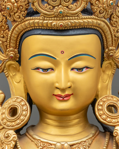 Buddhist Chenrezig Statue for Spiritual Protection