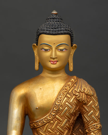 Shakyamuni Buddha Statue | Handcrafted Himalayan Buddhist Art