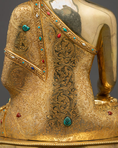 Premium Lord Buddha Shakyamuni Sculpture | Enlightened Tathagata Figure