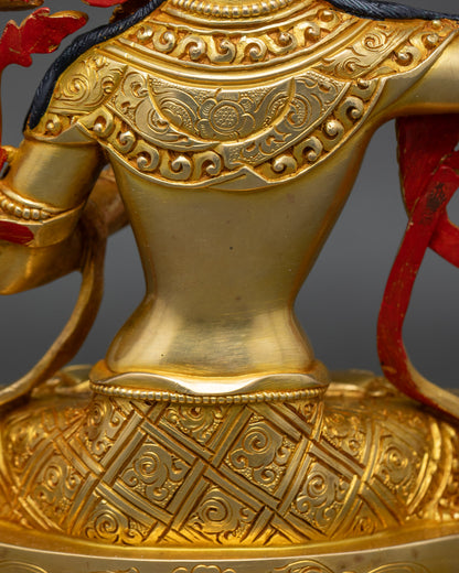 Bodhisattva Manjushri Statue - Symbol of Knowledge & Wisdom