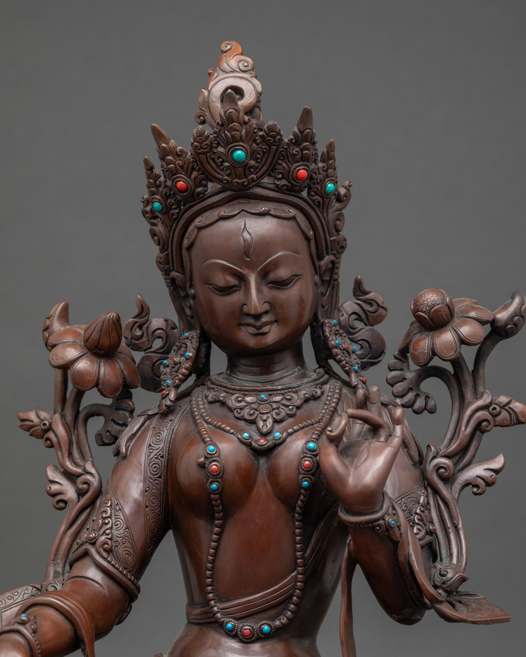 White Tara Statue