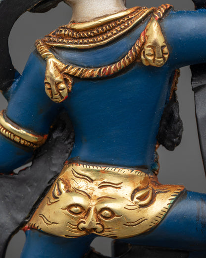 Senge Dongma Statue | Handmade Buddhist Lion Goddess Sculpture