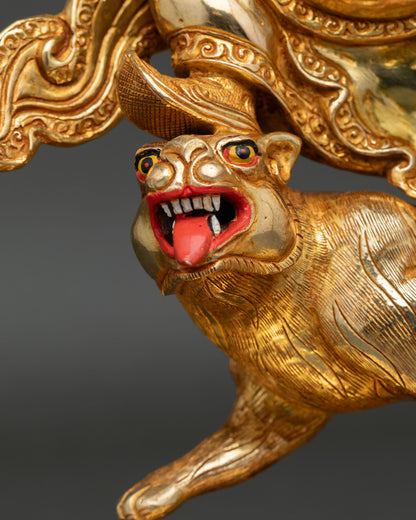 Dorje Drolo Statue | Wrathful Buddhist Protector