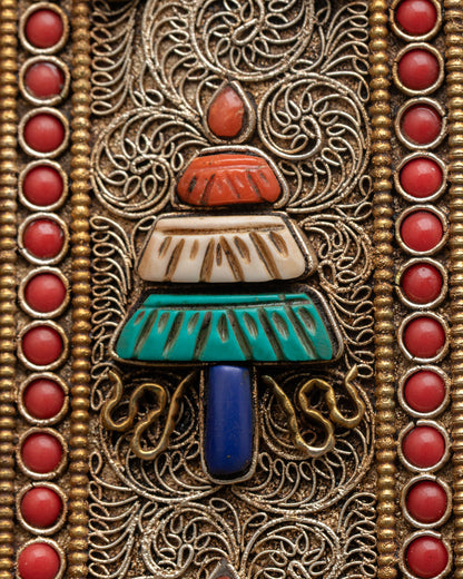 Green Tara Wall Hanging – Buddhist Spiritual Home Decor