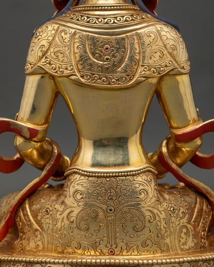 Amitayus | Sacred Longevity Bodhisattva Sculpture
